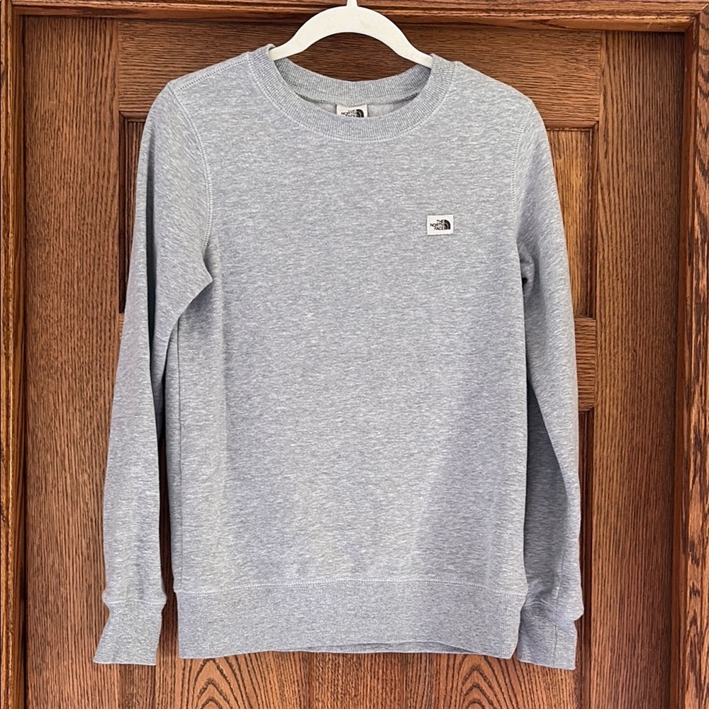 The North Face Light Gray Crewneck